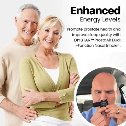 DIYSTAR™ ProstaAir Dual-Function Nasal Inhaler