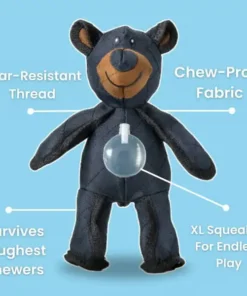 VOCJFEI™ Indestructible Bear Designed for Strong Chewers